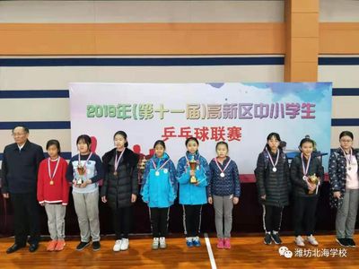 燃！濰坊北海學(xué)校乒乓小將展英姿，市賽舞臺(tái)喜獲佳績